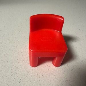 Little Tikes dollhouse Red Toy Chair